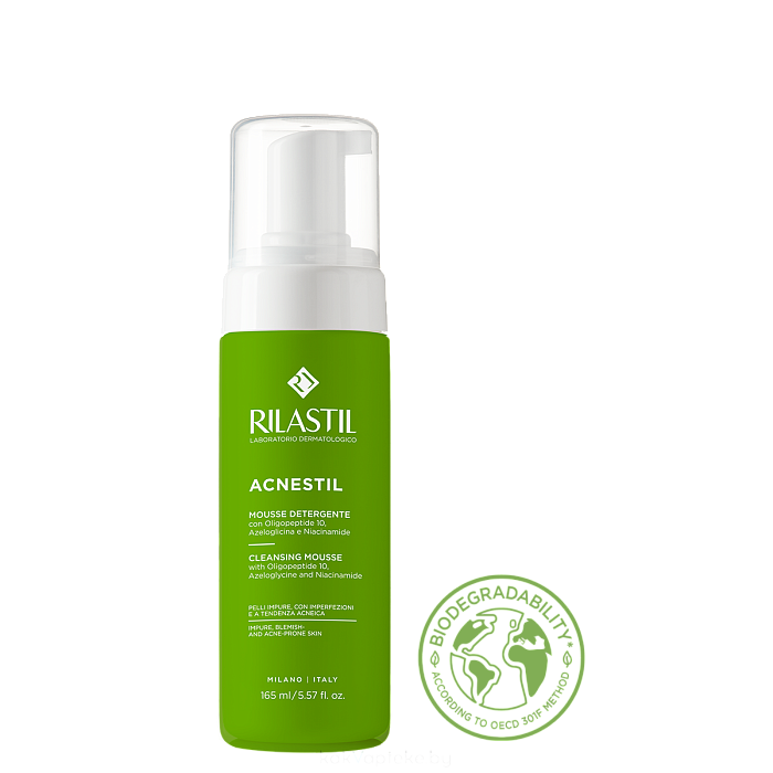 Rilastil ACNESTIL Очищающий мусс, 165 мл