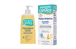 INSTITUTO ESPANOL Гель-масло для ванны и душа / OLEOGEL bano y ducha линии PIELES ATOPICAS, 300мл