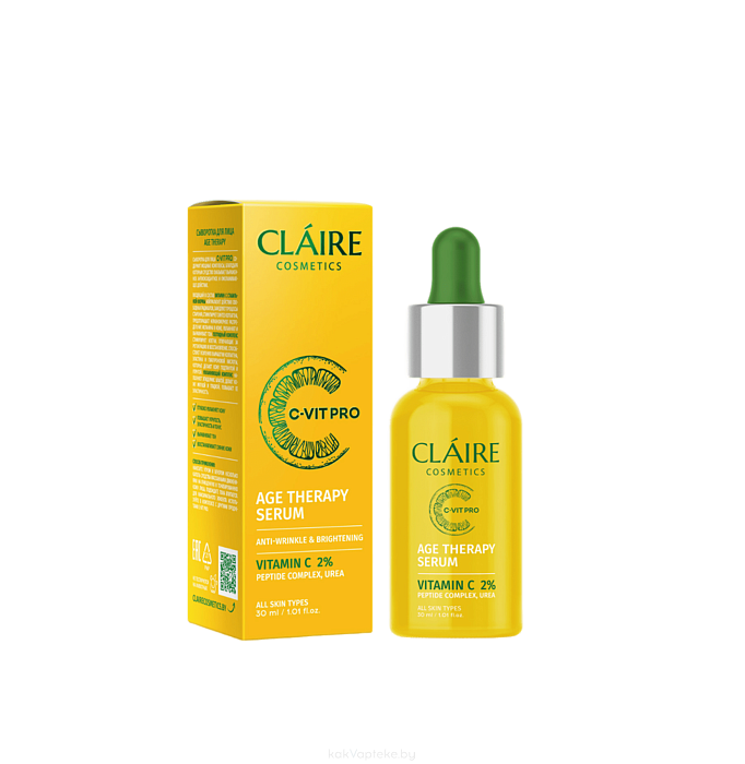 CLAIRE COSMETICS C-VIT PRO Сыворотка для лица AGE THERAPY, 30 мл
