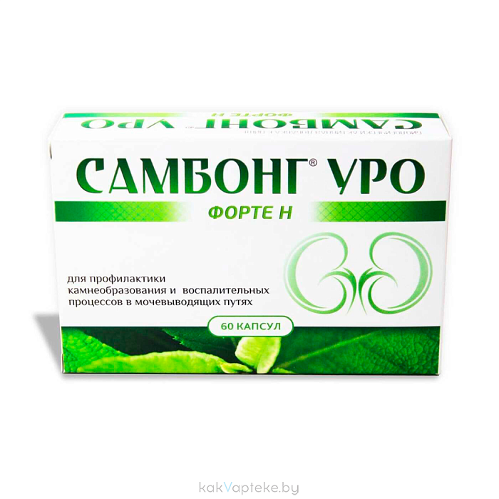 Самбонг Уро форте Н, БАД капсулы №60