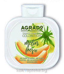 AGRADO Гель для ванны и душа Сочная Дыня / Fresh Melon Bath & Shower Gel, 750мл