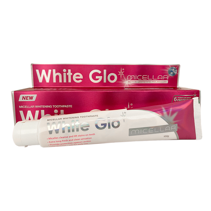 White Glo зубная паста отбеливающая Micellar Мицеллярная 100 г