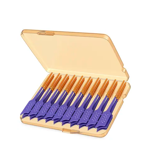 Splat Smilex Ortho+ Межзубный ершик с эластичным кончиком со вкусом мяты 30 шт