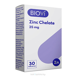 BioVi Цинк Хелат, БАД таблетки №30