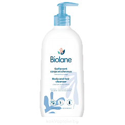 Biolane Гель для мытья тела и волос / GEL LAVANT CORPS ET CHEVEUX (для детей с первых дней жизни) 350 мл