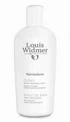 Louis Widmer Ремедерм масло для ванны для детей и взрослых для сухой и очень сухой кожи 250 мл