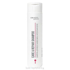 AMATO Capelli Professionate Шампунь AMATO для восстановления и укрепления волос Care&Repair Shampoo, 250 мл
