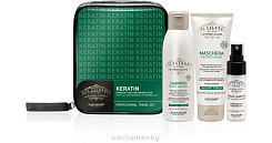IL SALONE MILANO Keratin Дорожный набор с кератином для поврежденных и ослабленных волос: Шампунь,100мл+Маска,75мл+Спрей,18мл