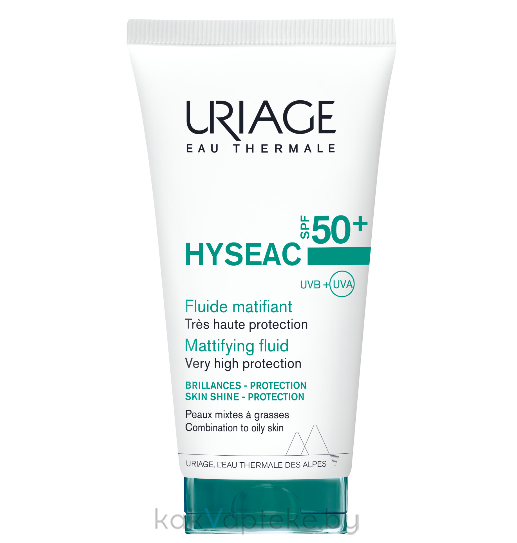 Uriage Эмульсия солнцезащитная SPF 50+ ИСЕАК / HYSEAC SPF50+ FLUIDE 50мл