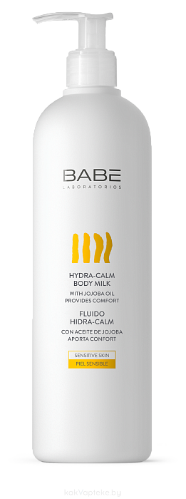 "LABORATORIOS BABE" Увлажняющее молочко для тела для чувствительной кожи,  500 мл