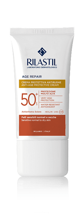 Rilastil AGE REPAIR Солнцезащитный крем против морщин SPF 50+ 40 мл