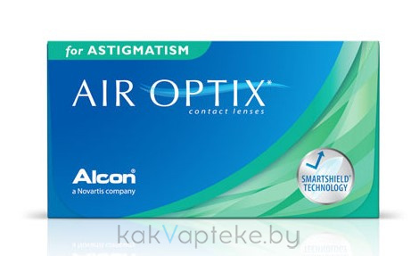 Линзы контактные AIR OPTIX for Astigmatism 