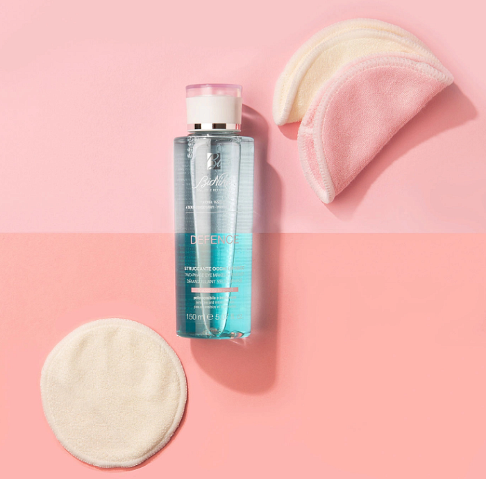 BioNike Двухфазная жидкость для снятия макияжа с глаз Defence Two-phase eye makeup remover, 150 мл