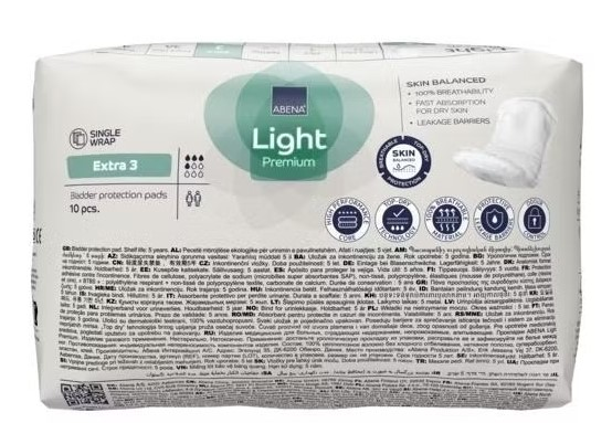 Abena Light Прокладки одноразовые для взрослых (Extra 3) 10 шт
