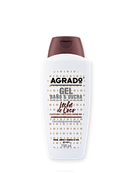 AGRADO Гель для ванны и душа Кокосовое молоко / Coconut Milk Bath & Shower Gel, 750мл