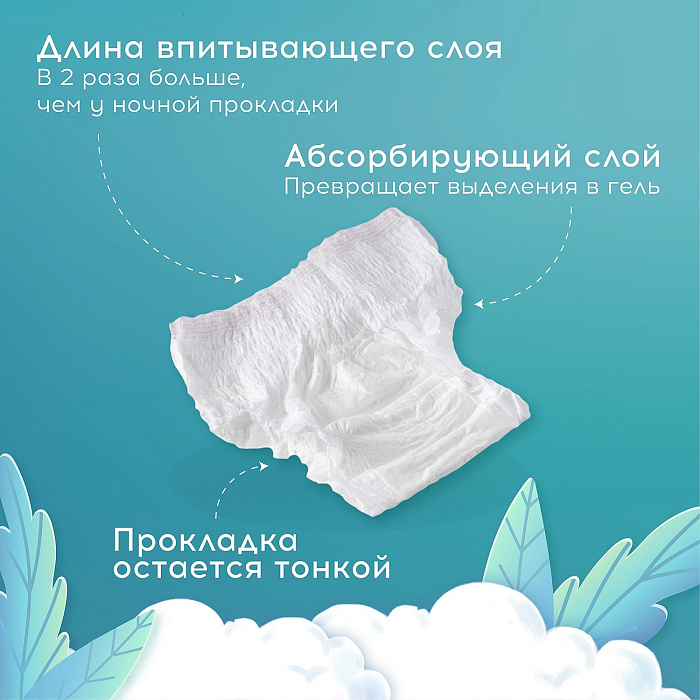 DAFI Гигиенические трусики для взрослых (для критических дней, размер унив.) 4шт в упаковке