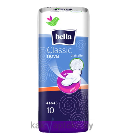 Bella Classic Nova (drainette) Прокладки женские гигиенические впитывающие 10 шт