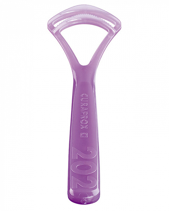 Curaprox Cкребок для языка (двойной, широкий)