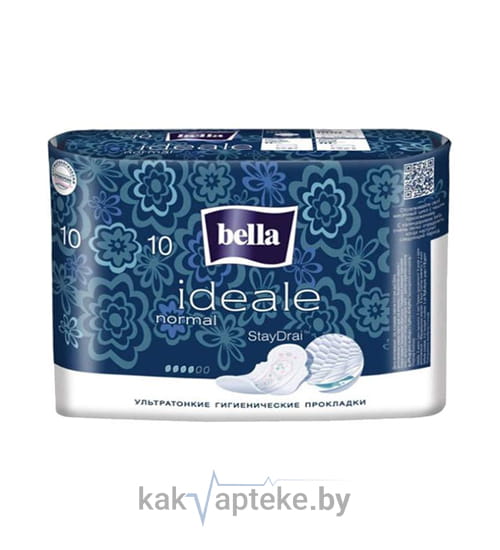 Bella Ideale Ultra Ультратонкие женские гигиенические впитывающие прокладки  normal, 10 шт