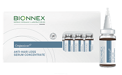 Bionnex Organica Концентрированная сыворотка против выпадения волос, 12шт по 10мл