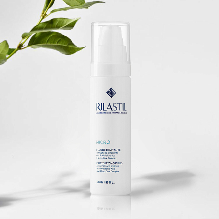 Rilastil MICRO' Увлажняющий защитный флюид против морщин, 50 мл