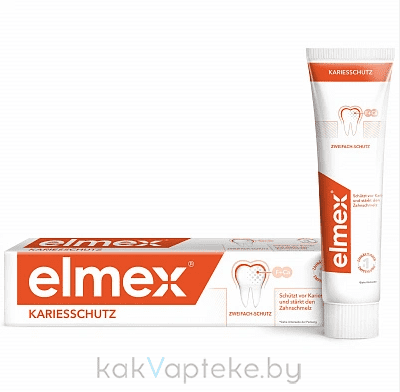 Elmex Caries Protection Colgate Зубная паста (Colgate Элмекс "Защита от кариеса") 75 мл