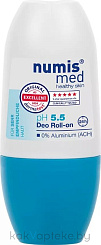 Numis med Дезодорант-антиперспирант pH 5,5 с пантенолом 0% Aluminium, 50 мл