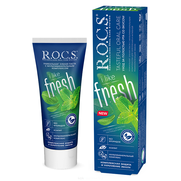 R.O.C.S. Зубная паста "iLike Fresh", 74 г
