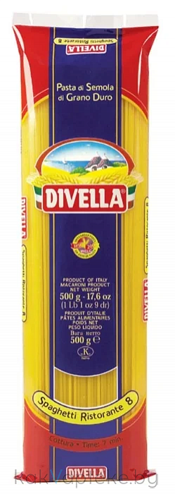 Divella Макаронные изделия Спагетти (Группа А, в/с)  500 г