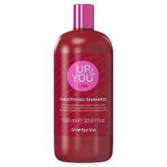 Inebrya Up To You Liss Разглаживающий шампунь для непослушных волос, 1000 мл