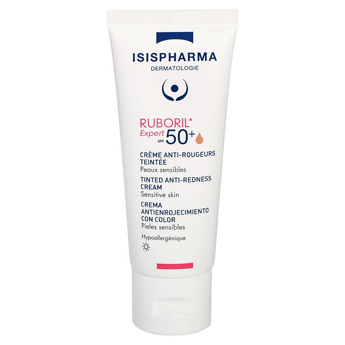 ISISPHARMA  Ruboril Expert SPF 50+ крем для чувствит.кожи склонной к покраснению с SPF 50+  40мл + Ruboril Cleansing Balm бальзам-гель для умывания и снятия макияжа очищающий для чувствительной кожи 40 мл