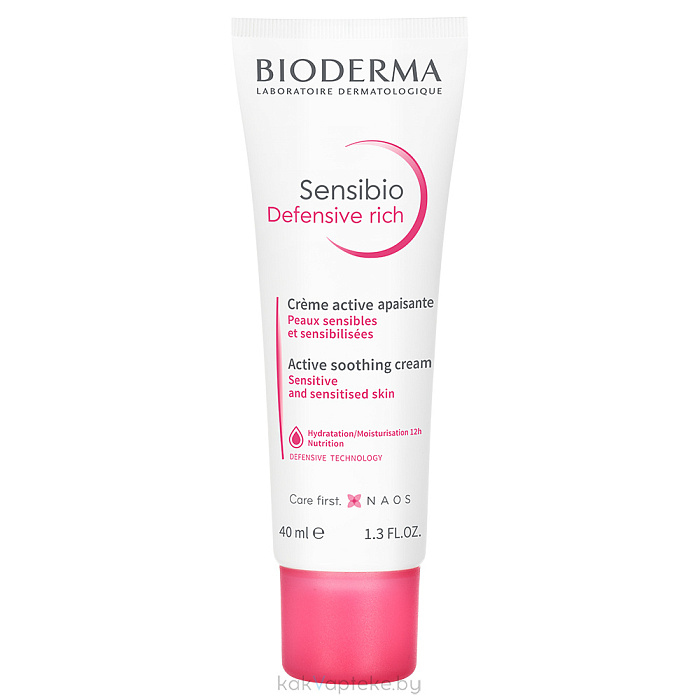 Bioderma Laboratoire Dermotologique Крем Сенсибио Дефенсив Риш / Sensibio Defensive rich, 40 мл
