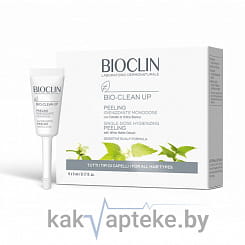 BIOCLIN BIO-CLEAN UP Крем-пилинг для всех типов волос, 6х5 мл