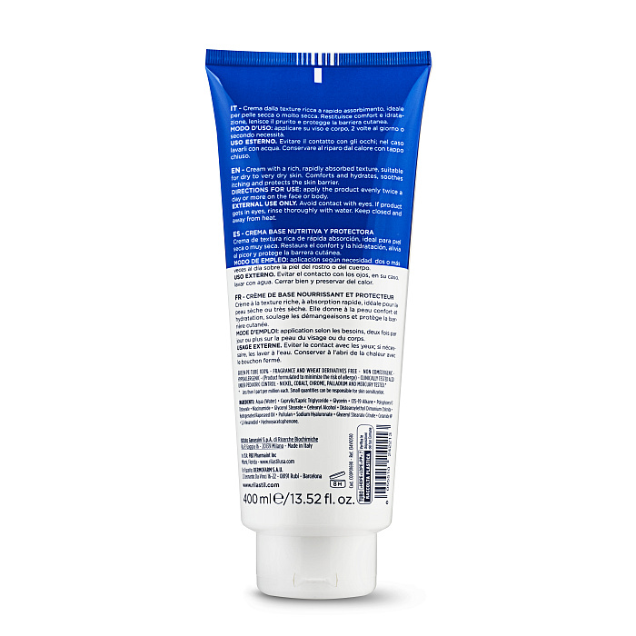 Rilastil XEROLACT Базовый увлажняющий и защитный крем 400 мл