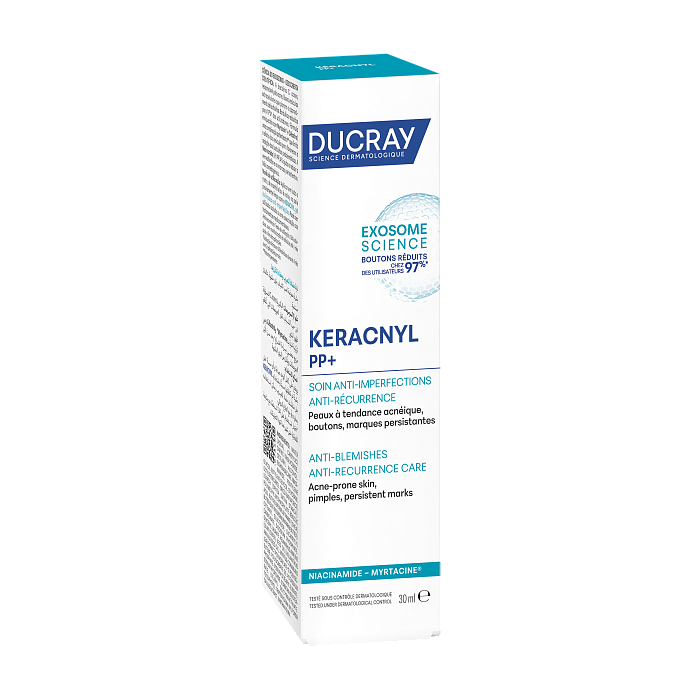 DUCRAY KERACNYL PP+ Крем против несовершенств кожи и предотвращения рецидивов для кожи, склонной к акне 30 мл