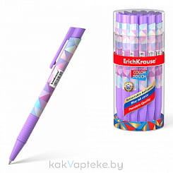 ErichKrause Ручка шариковая автоматич. ErichKrause ColorTouch Magic Rhombs, синий 50744