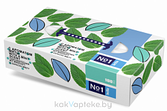 Bella № 1 Платочки  бумажные универсальные двухслойные с запахом мяты, 100 шт+50 шт