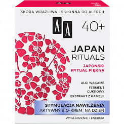 AA JAPAN RITUALS 40+ Активный био-крем дневной Стимулирование увлажнения, 50 мл