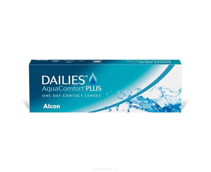 Линзы контактные мягкие DAILIES AquaComfort Plus 1 штука