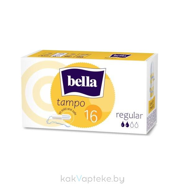 bella tampo Тампоны женские гигиенические "комфорт и надежность" regular/стандартный (для умеренных выделений) 16 шт