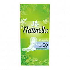 Naturella Camomile Light Женские гигиенические прокладки на каждый день, 20 шт