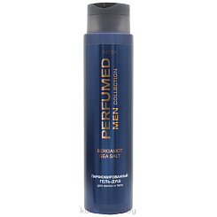 PERFUMED MEN Collection BERGAMOT SEA SALT Парфюмированный гель-душ для волос и тела, 400 мл