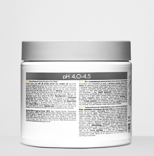 Tashe Professional Восстанавливающая маска для волос Intense Recovery, 500 мл