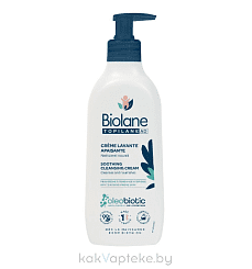 BIOLANE TOPILANE  Детский очищающий крем для купания/ BIOLANE TOPILANE AD CREME LAVANTE APAISANTE 350 мл