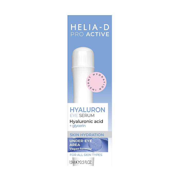 Helia-D Pro Active Сыворотка гиалуроновая для контура глаз 15 мл