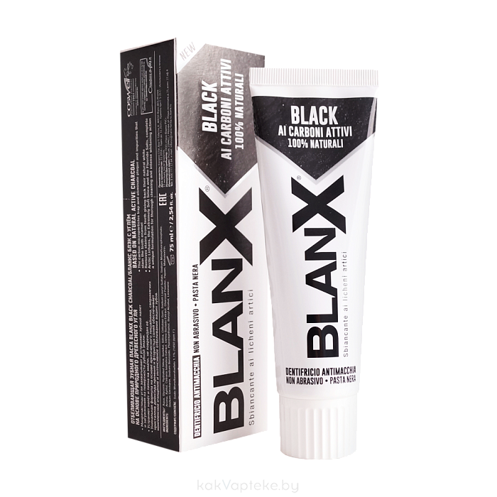 Blanx Black Зубная паста Бланкс Блэк 75мл