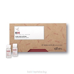 KAARAL K05 TEA TREE OIL SYSTEM Лосьон против выпадения волос / HAIR LOSS LOTION 12*10 мл