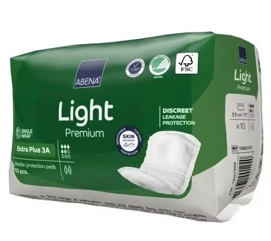 Abena Light Прокладки одноразовые для взрослых (Extra Plus 3A), 10 шт