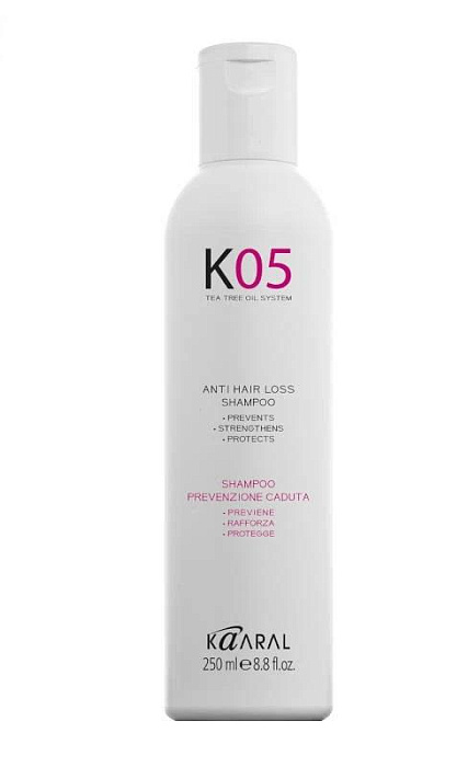 KAARAL K05 TEA TREE OIL SYSTEM Шампунь против выпадения волос 250 мл.