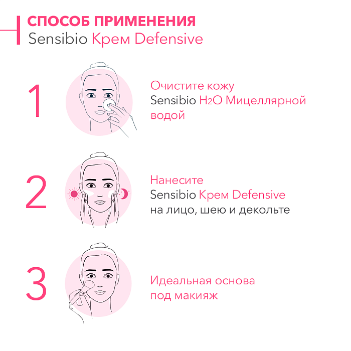 Bioderma Laboratoire Dermatologoque Крем Сенсибио Дефенсив / Sensibio Defensive 40 мл